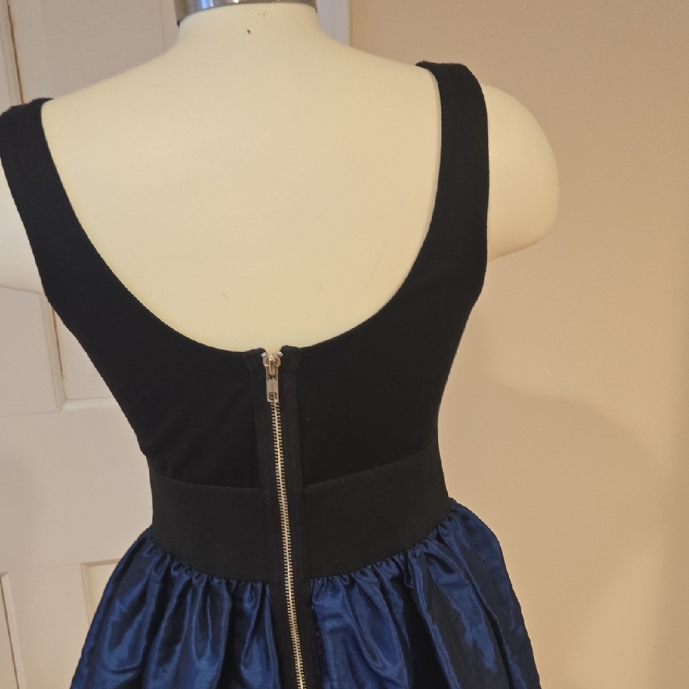 Agua by Agua Bendita Black and Navy Mini Dress - Picture 4 of 6